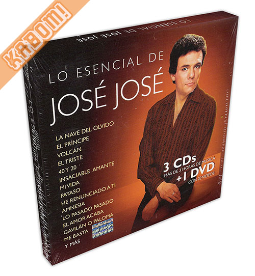 Jose Jose - Lo Esencial 3CD+DVD