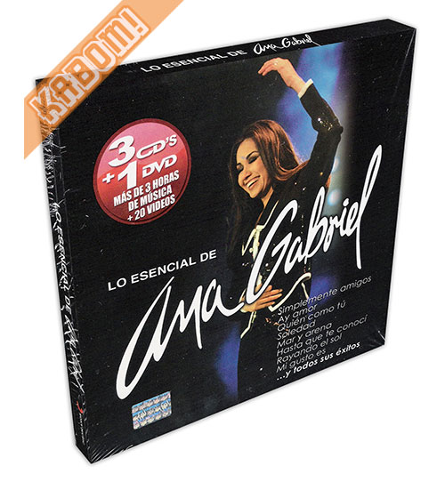 Ana Gabriel - Lo Esencial 3CD+DVD