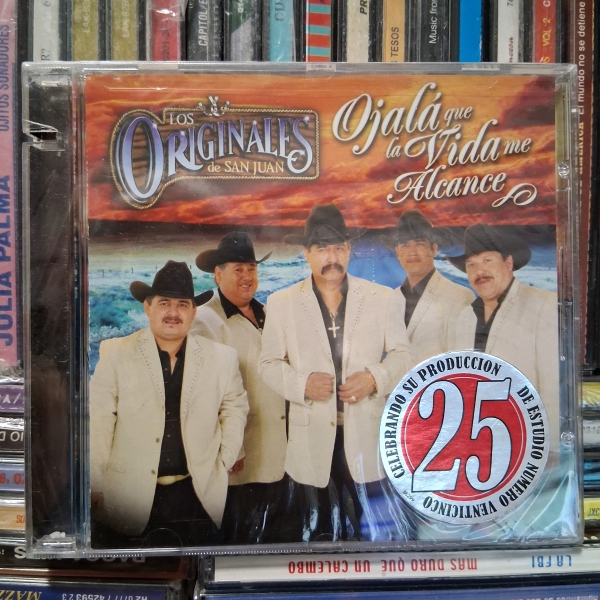 Los Originales De San Juan - Ojala Que La Vida Me Alcance CD 2007 CUT-OUT