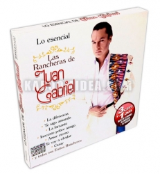 Juan Gabriel - Lo Esencial Las Rancheras 3CD + DVD