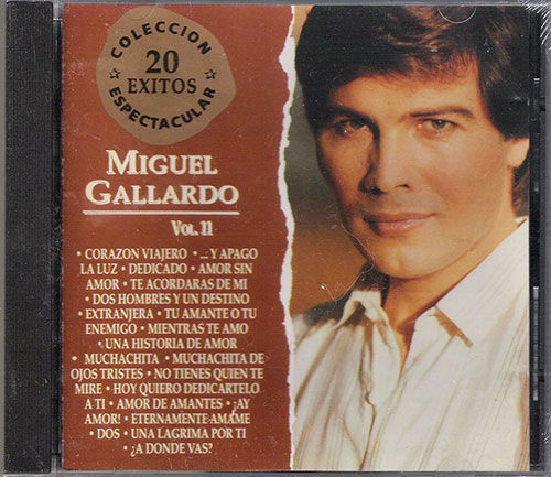 Miguel Gallardo - 20 Exitos De Coleccion Vol.11 CD Pre-Own