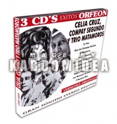 Celia Cruz Compay Segundo y Trio Matamoros - 30 Exitos 3 CD