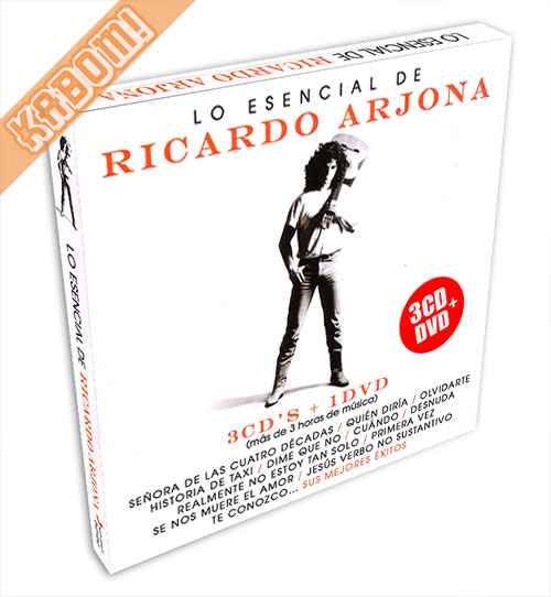 Ricardo Arjona - Lo Esencial 3CD+DVD