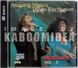 Amanda Miguel & Diego Verdaguer - Mexicanos Vol.2 CD + DVD