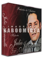 Julio Jaramillo - El Ruisenor De America Historia  2 DVD + 3 CD