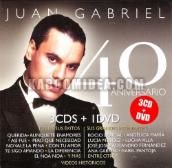 Juan Gabriel - 40 Aniversario 3CD+1DVD