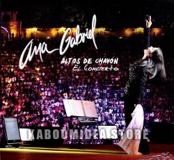 Ana Gabriel - Altos De Chavon El Concierto 2 CD + 1 DVD Exitos lo mejor la historia