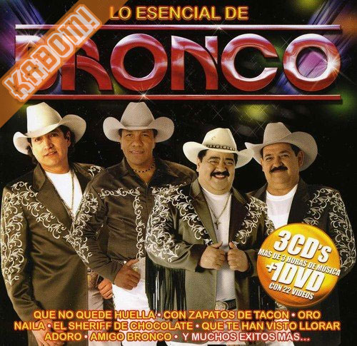 Bronco - Lo Esencial 3CD + DVD