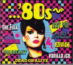 80 's ( 3 CD ) Iggy Pop The Fixx Berlin Warrant Dead Alive Vanilla Ice ABC  A Flock Of Sergulls The Best 