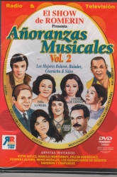 Añoranzas Musicales Vol 2 Los Mejores Boleros, Baladas Guarachas & Salsa DVD