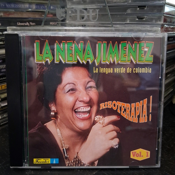 La Nena Jimenez Risoterapia 1 CD Chistes Colombia