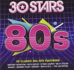 30 Stars 80s - Varios ( Import )  Edition 2 CD Whitney Houston  Cyndi Lauper +  ( 80  80' ) 