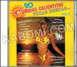 20 Cumbias Calientitas Puras Buenas Vol.3 CD