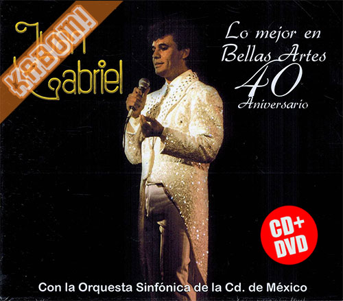 Juan Gabriel - Lo Mejor En Bellas Artes 40 Aniversario CD+DVD