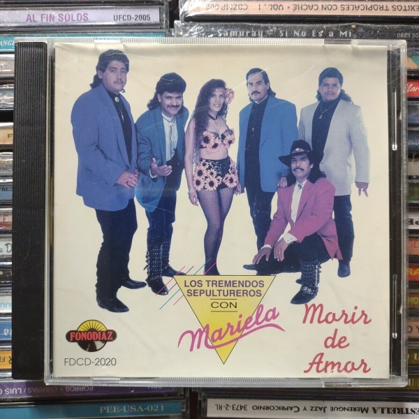 Los Tremendos Sepultureros Con Mariela - Morir De Amor CD Pre-Owned