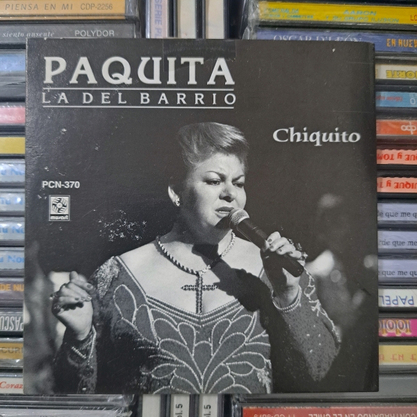 Paquita La Del Barrio - Chiquito CD SINGLE PROMO