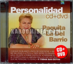 Paquita La Del Barrio - Personalidad CD+DVD