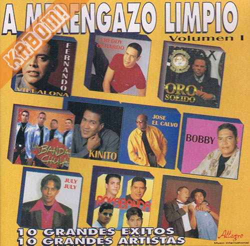 Varios - A Merengazo Limpio Volumen 1 CD Pre-Owned