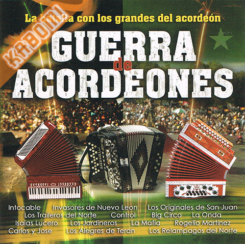 Varios - Guerra Acordeones CD