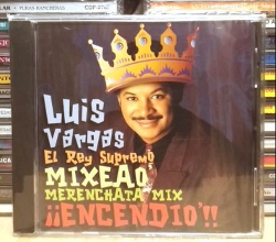 Luis Vargas - El Rey Supremo Mixeao Merenchata Mix Encendido CD