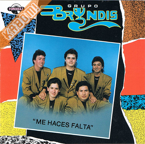 Grupo Bryndis - Me Haces Falta CD 1991 Pre-owned