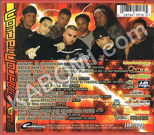 La Confrotacion - Lantiguas Legacy Cutting Latino CD