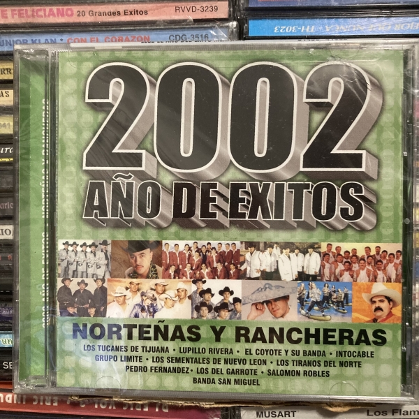 Varios - 2002 Ano De Exitos Nortenas y Rancheras CD