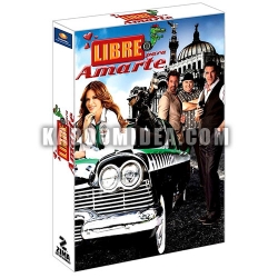 Libre Para Amarte Telenovela DVD 6-Disc Box Set 