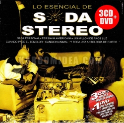 Soda Stereo - Lo Esencial 3CD+1DVD