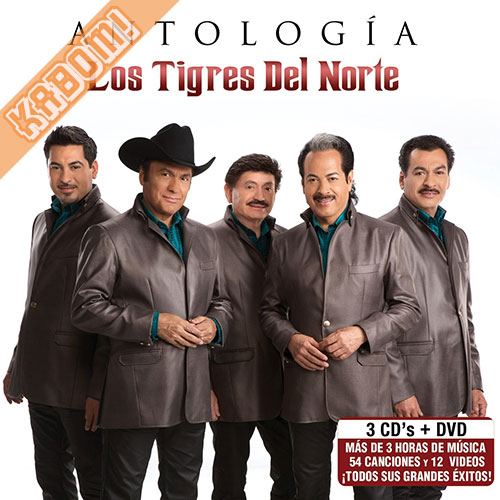 Los Tigres Del Norte - Antologia Mexican Edition 3CD+1DVD