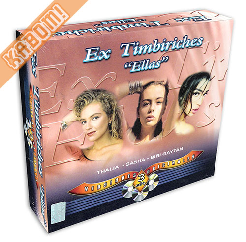 Ex Timbiriches - Thalia Sasha Bibi Gaytan 3CD Box Set