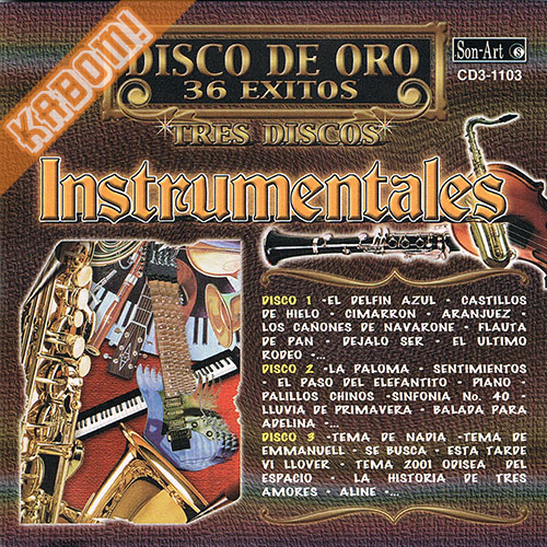 Instrumentales - Disco De Oro 3CD