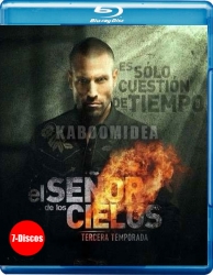 El Senor De Los Cielos - Tercera Temporada Parte 1 Blu-ray 7-Discs
