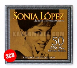 Sonia Lopez - Tesoros De Coleccion: 50 Anos De Historia Musical 3CD