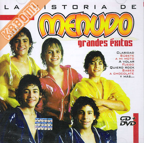 Menudo - La Historia Grandes Exitos CD+DVD