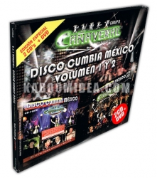 Grupo Canaveral - Disco Cumbia Mexico Vol.1&2 Edicion Especial 2CD+1DVD