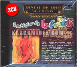 Los Dinamiteros De Colombia - Lo Mejor De La Cumbia 36 Exitos 3CD