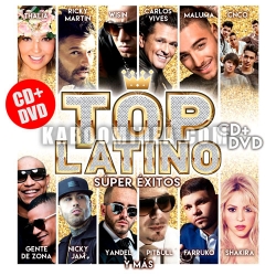 Varios - Top Latino Super Exitos CD+DVD