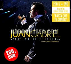 Juan Gabriel - Vestido De Etiqueta Por Eduardo Magalanes 2CD+DVD