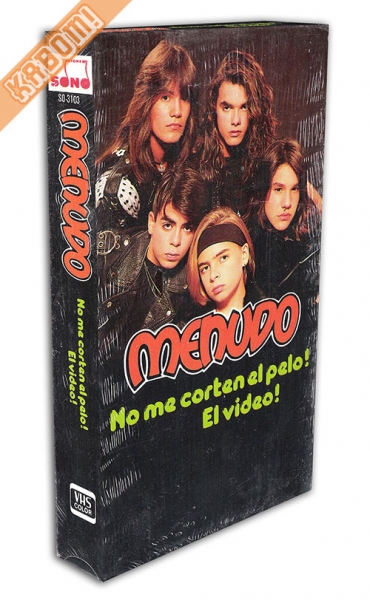 Menudo - No Me Corten El Pelo, El Video VHS VIDEO TAPE