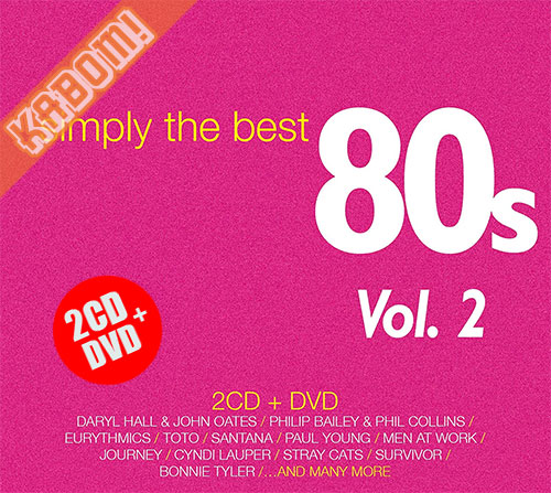 Simply The Best 80s Vol.2 2CD+DVD