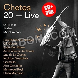 Chetes - 20 Live En Vivo En El Teatro Metropolitan CD+DVD