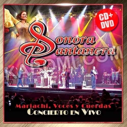 La Sonora Santanera Con Maria Fernanda - Mariachi Voces y Cuerdas CD+DVD