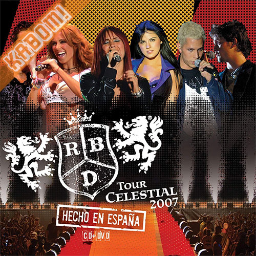 RBD - Tour Celestial 2007 Hecho En Espana CD+DVD