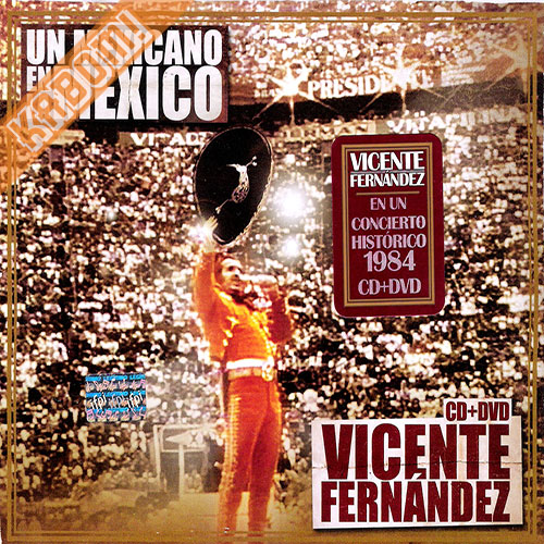 Vicente Fernandez - Un Mexicano En La Mexico CD+DVD