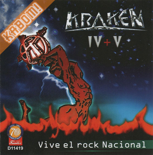 Kraken IV + V Vive El Rock Nacional CD 2004