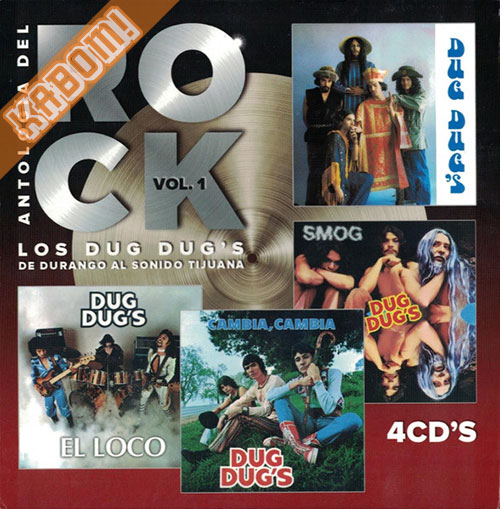 Los Dug Dugs - Antologia Del Rock Vol.1 4CD