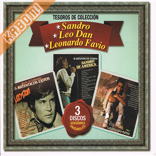 Sandro, Leo Dan, Leonardo Favio - Tesoros De Coleccion 3CD