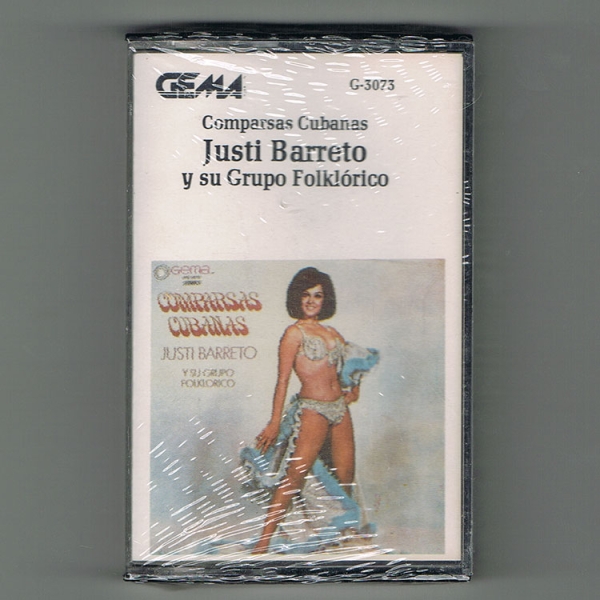 Justi Barreto y Su Grupo Folklorico - Comparsas Cubanas CASSETTE AUDIO TAPE