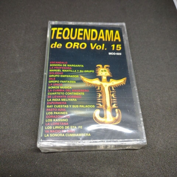 Varios - Tequendama De Oro Vol.15 Casette Audio Tape